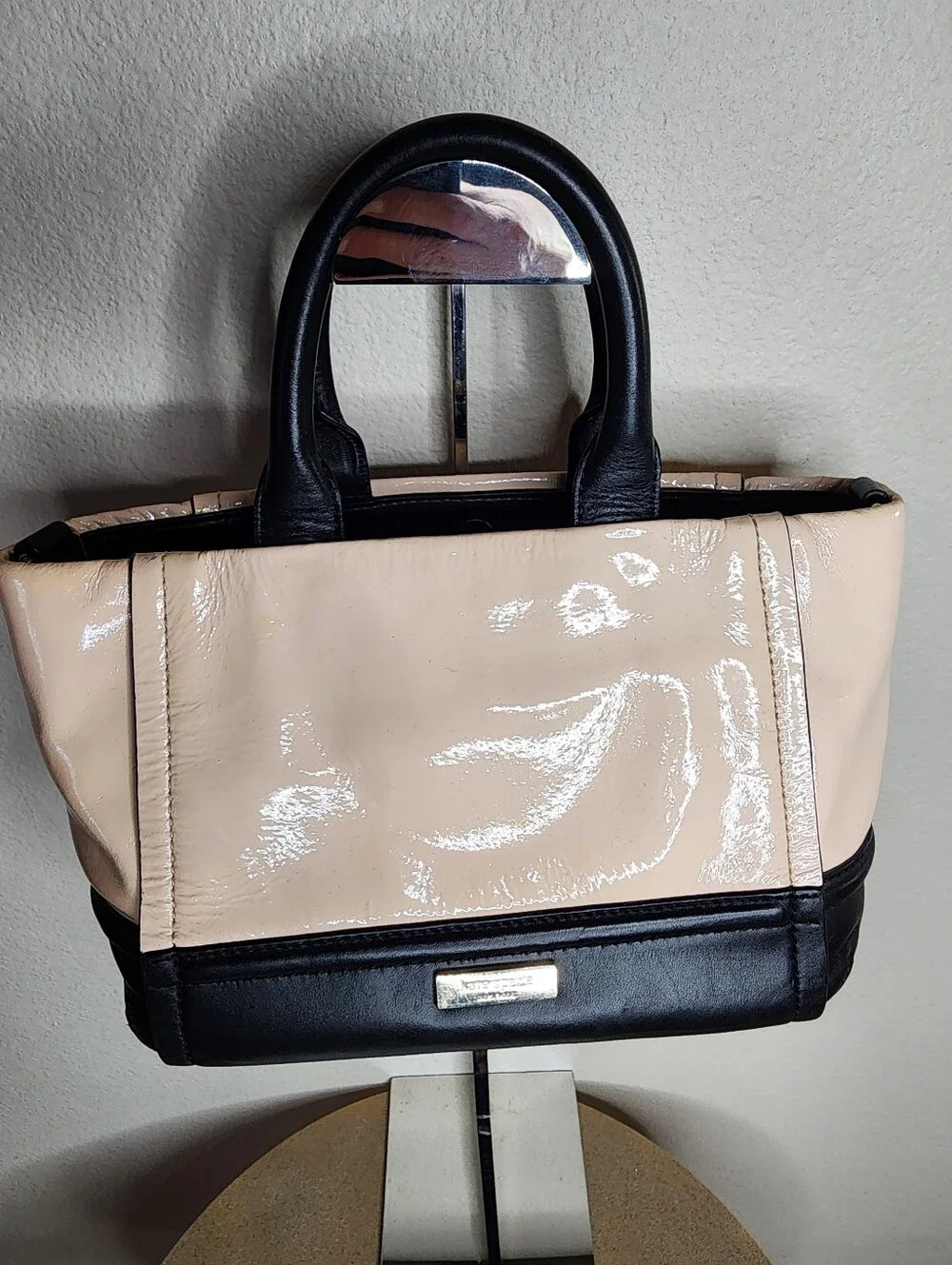 Kate Spade Chelsea Park Gigi Patent Satchel Handbag With COA